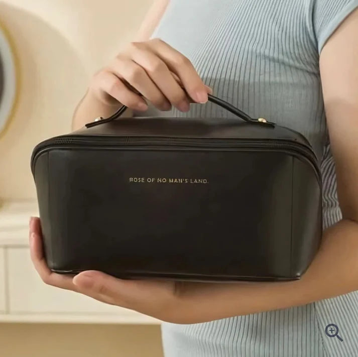 Leather Makeup Pouch